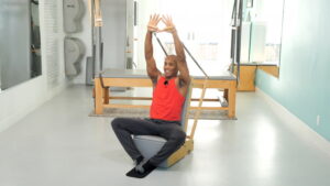 Pilates Basic Arm Chair Workout with Chris Robinson